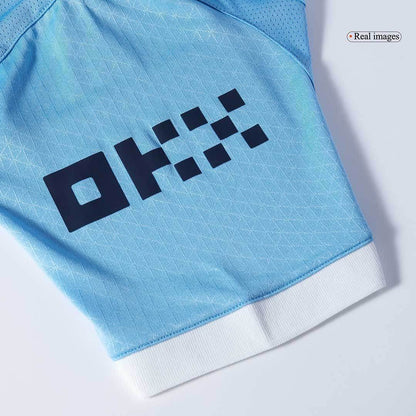 Męska Koszulka Domowa Manchester City FODEN #47 Wersja Piłkarska 2025/26 - Slim Fit - Topowe Koszulki Pilkarskie Sklep Internetowy
