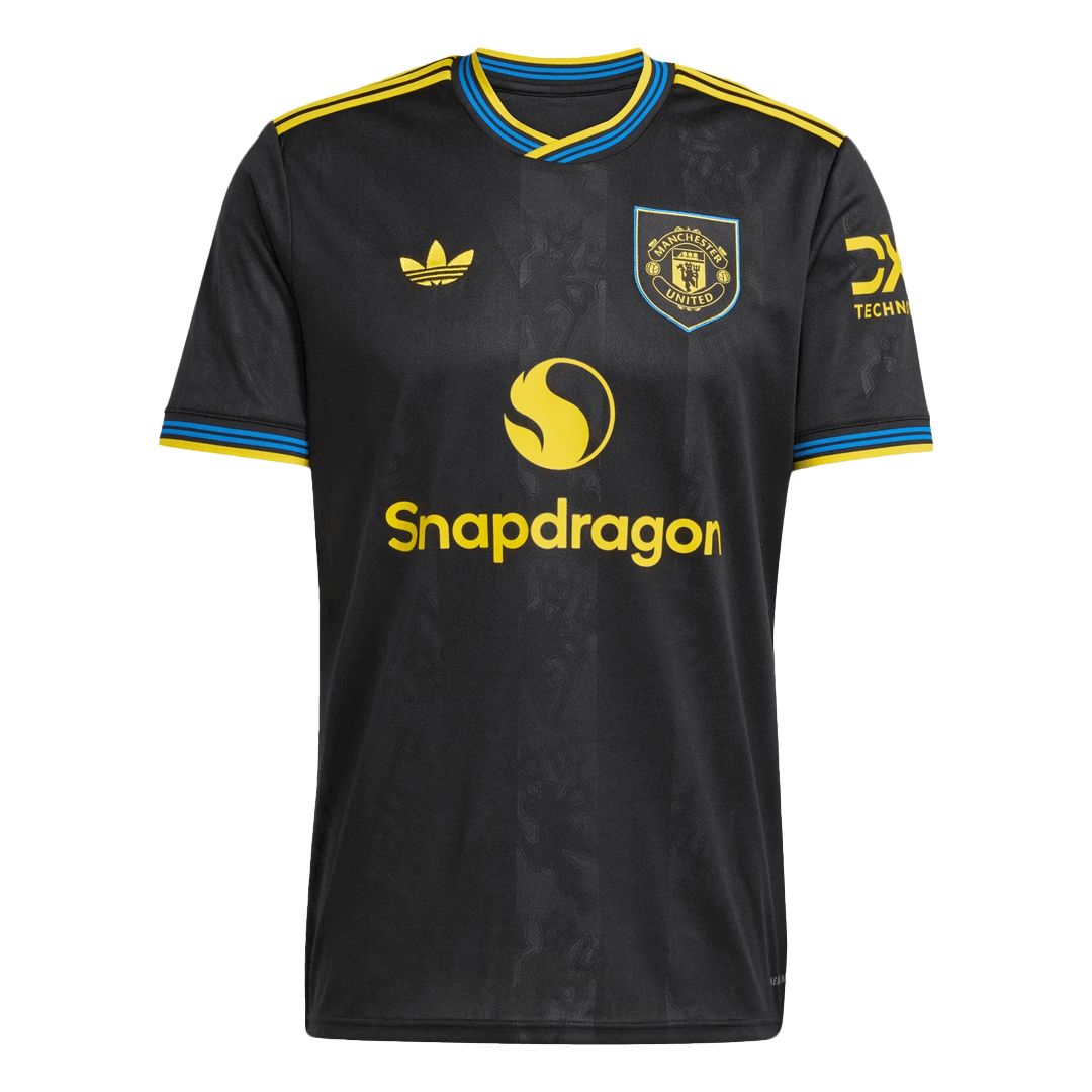 Męska Koszulka Trzecia Wyjazdowa Manchester United MOUNT #7 2025/26