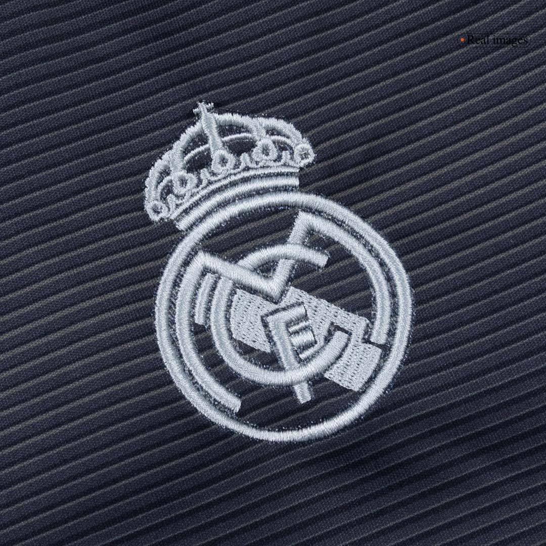 Dziecięcy Zestaw Wyjazdowa Real Madrid (Koszulka + Spodenki + Skarpety) 2025/26 [PREMIUM]