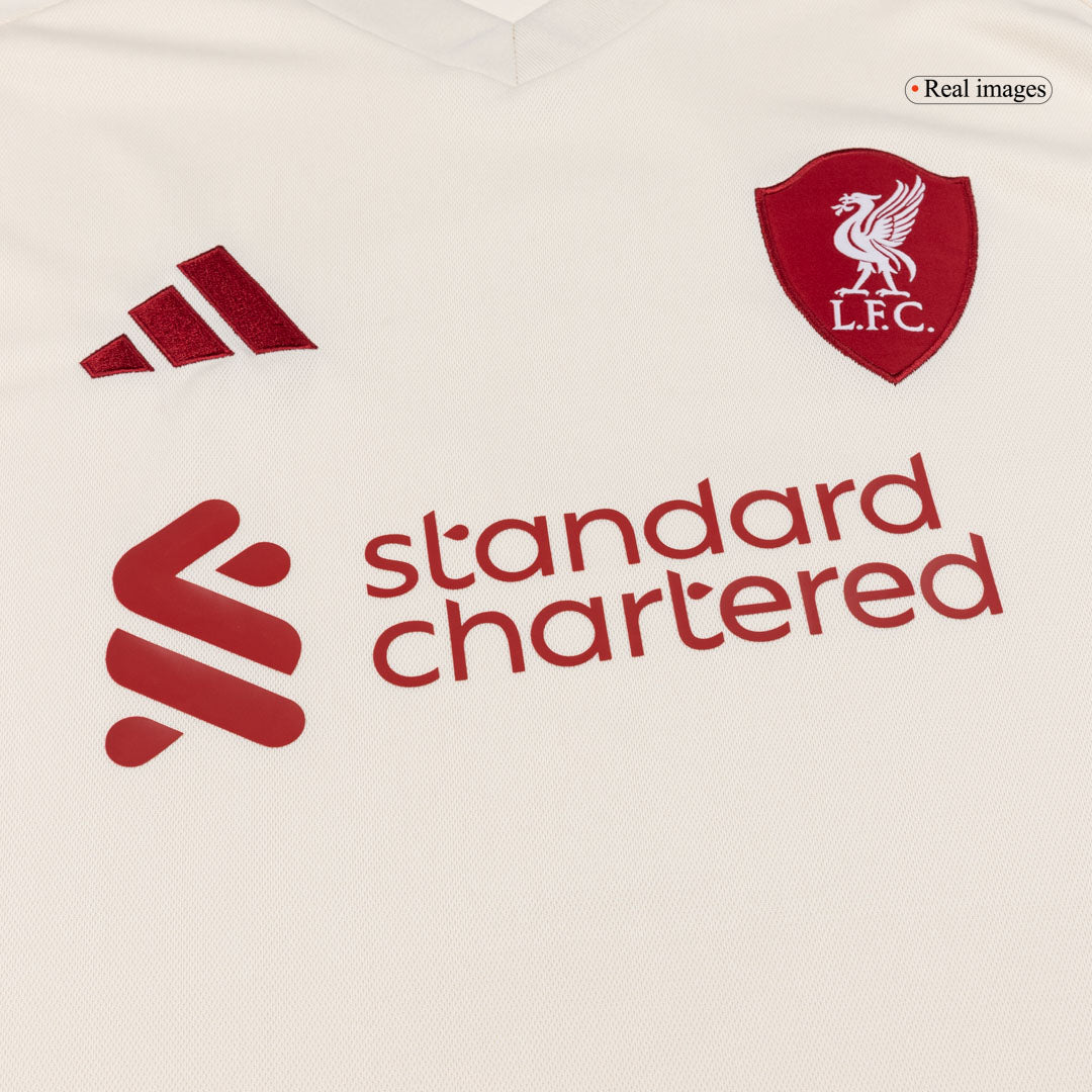 Męska Koszulka Wyjazdowa Liverpool SZOBOSZLAI #8 2025/26