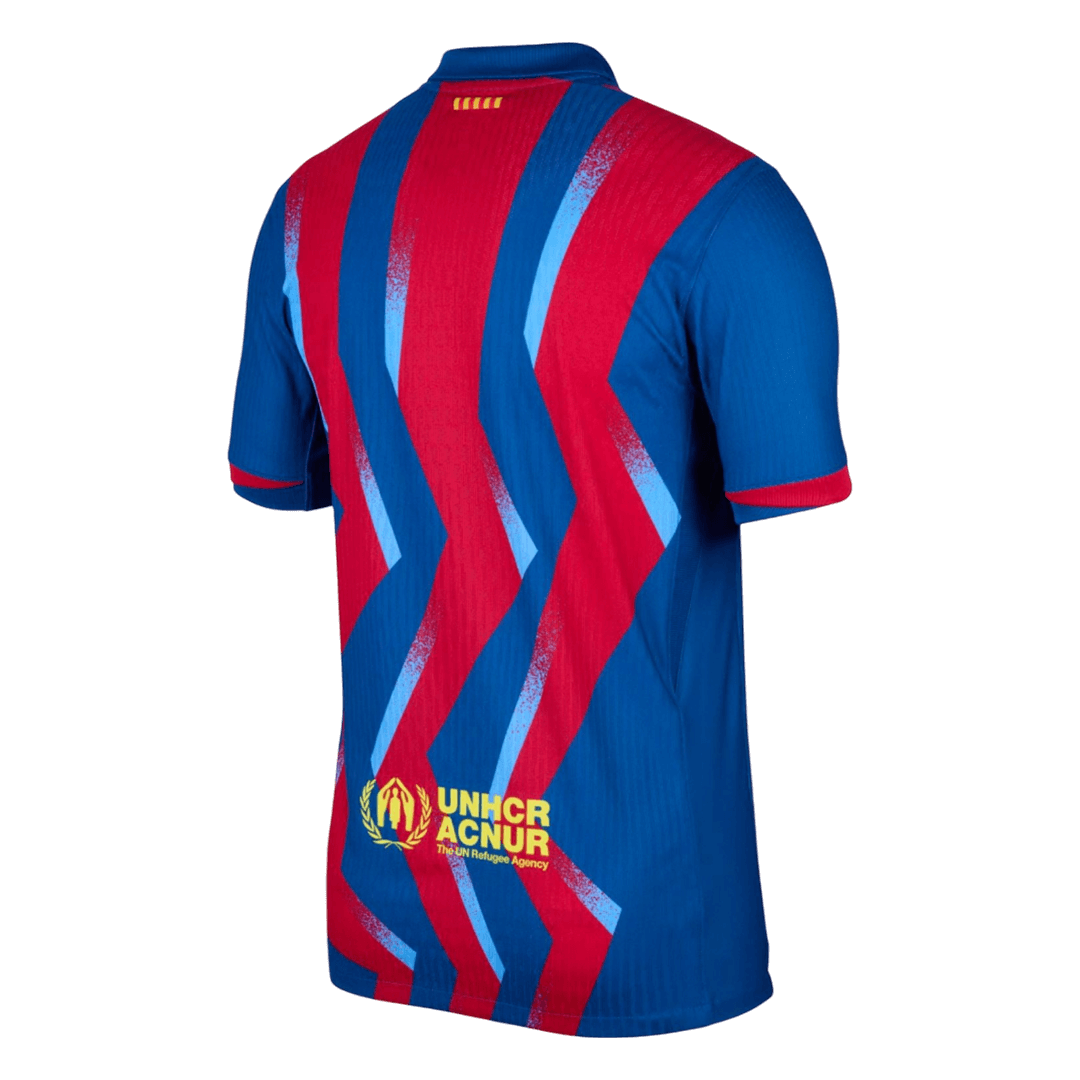 Męska Koszulka Czwarta Wyjazdowa Barcelona Wersja Piłkarska 2025/26 - Slim Fit