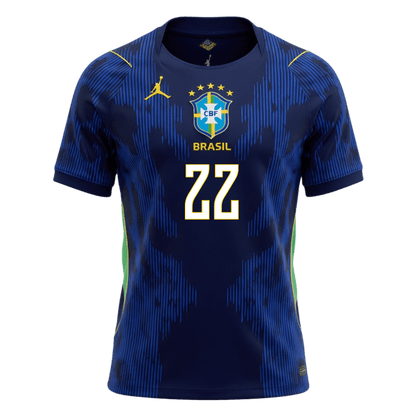 Męska koszulka Brazylii wyjazdowa JOÃO PEDRO #22 - Mundial 2026