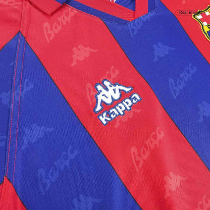 Koszulka Retro Domowa Barcelona 1996/97 - Topowe Koszulki Pilkarskie Sklep Internetowy