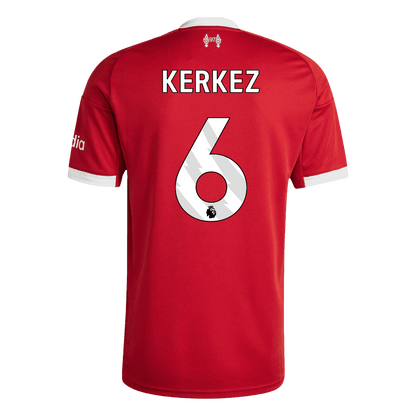 Męska Koszulka Domowa Liverpool KERKEZ #6 2025/26 - Topowe Koszulki Pilkarskie Sklep Internetowy
