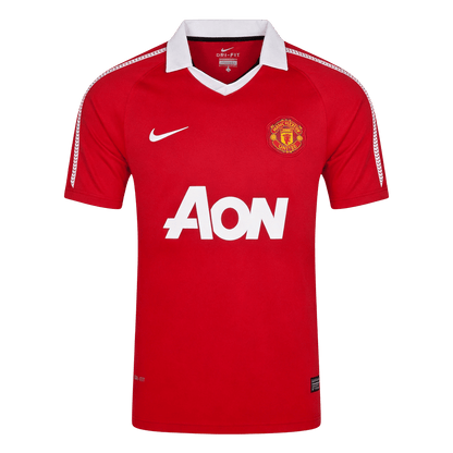 Męska Koszulka Retro Domowa Manchester United 2010/11