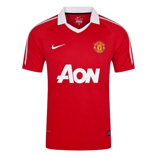Męska Koszulka Retro Domowa Manchester United 2010/11