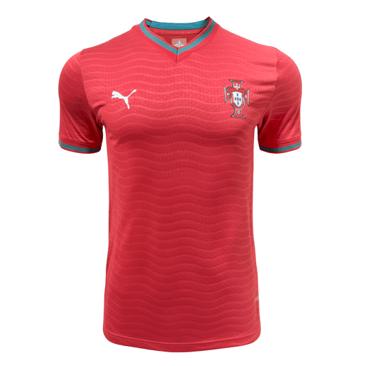 Męska Koszulka Domowa Portugal Wersja Piłkarska 2026 - Slim Fit