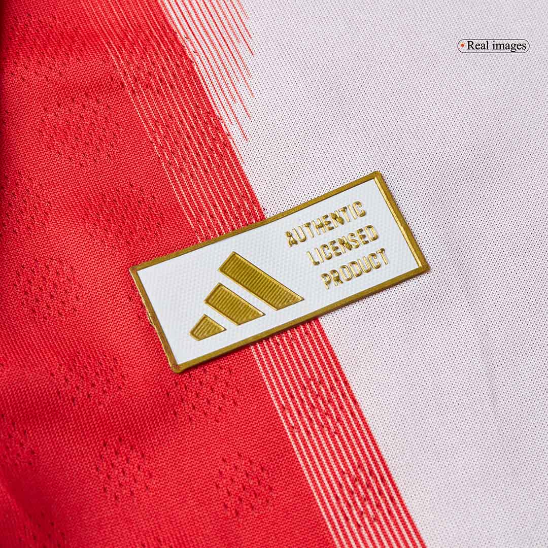 Męska Koszulka Domowa Bayern Munich OLISE #17 Wersja Piłkarska 2025/26 - Slim Fit