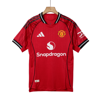Męska Koszulka Domowa Manchester United ŠEŠKO #30 Wersja Piłkarska 2025/26 - Slim Fit