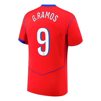 Męska Koszulka Trzecia Wyjazdowa PSG G.RAMOS #9 2025/26