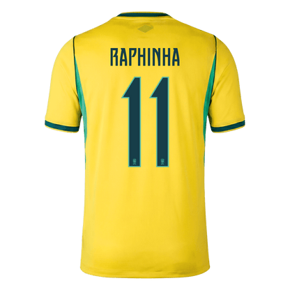 Męska koszulka Brazylii domowa RAPHINHA #11 - Mundial 2026