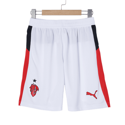 Męski Zestaw Wyjazdowa AC Milan (Koszulka + Spodenki + Skarpety) 2025/26