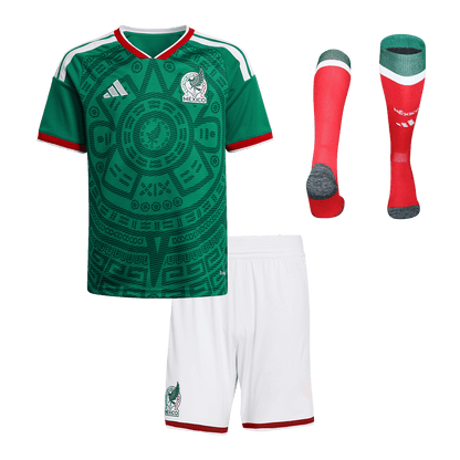 Dziecięcy Zestaw Domowa Mexico (Koszulka + Spodenki + Skarpety) 2025/26