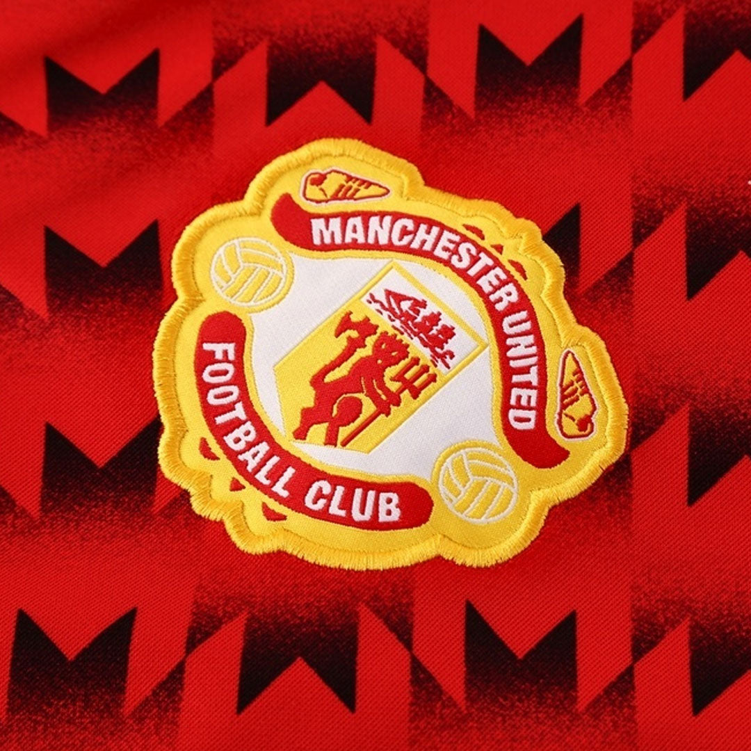 Męski Zestaw Treningowy Manchester United 2025/26 (Kurtka+Spodnie)