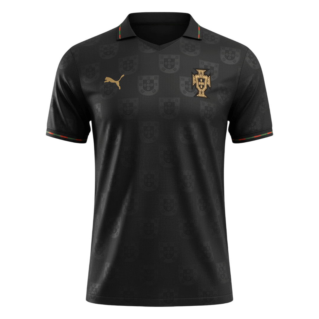 Męska Koszulka Specjalna Portugalia Wersja Piłkarska World Cup 2026 - Slim Fit