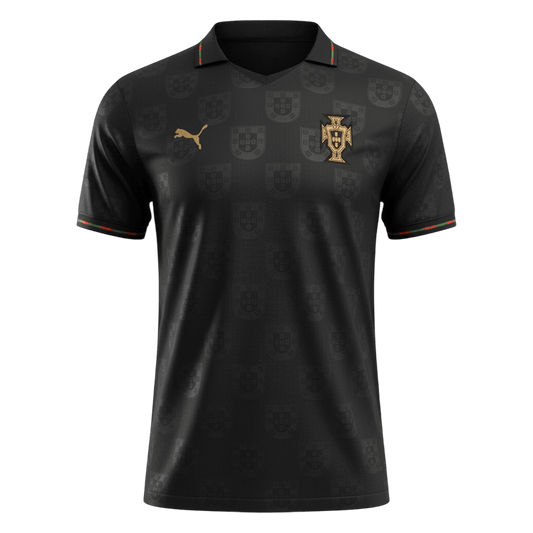Męska Koszulka Specjalna Portugalia Wersja Piłkarska World Cup 2026 - Slim Fit