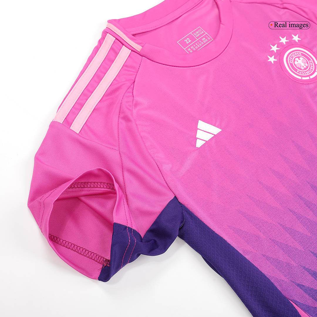 Dziecięca koszulka piłkarska Germany Euro Away (koszulka+spodenki+skarpety) 2024 - Topowe Koszulki Pilkarskie Sklep Internetowy
