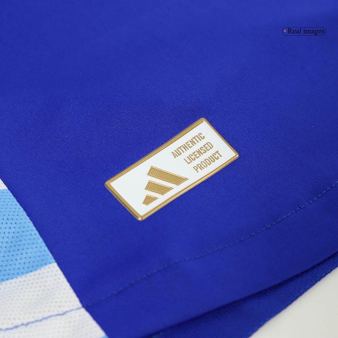 Męska Koszulka Wyjazdowa Argentyna MESSI #10 Wersja Piłkarska 2024 - Slim Fit - Topowe Koszulki Pilkarskie Sklep Internetowy