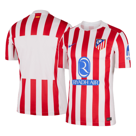Męska Koszulka Domowa Atletico Madryt 2025/26 - Topowe Koszulki Pilkarskie Sklep Internetowy