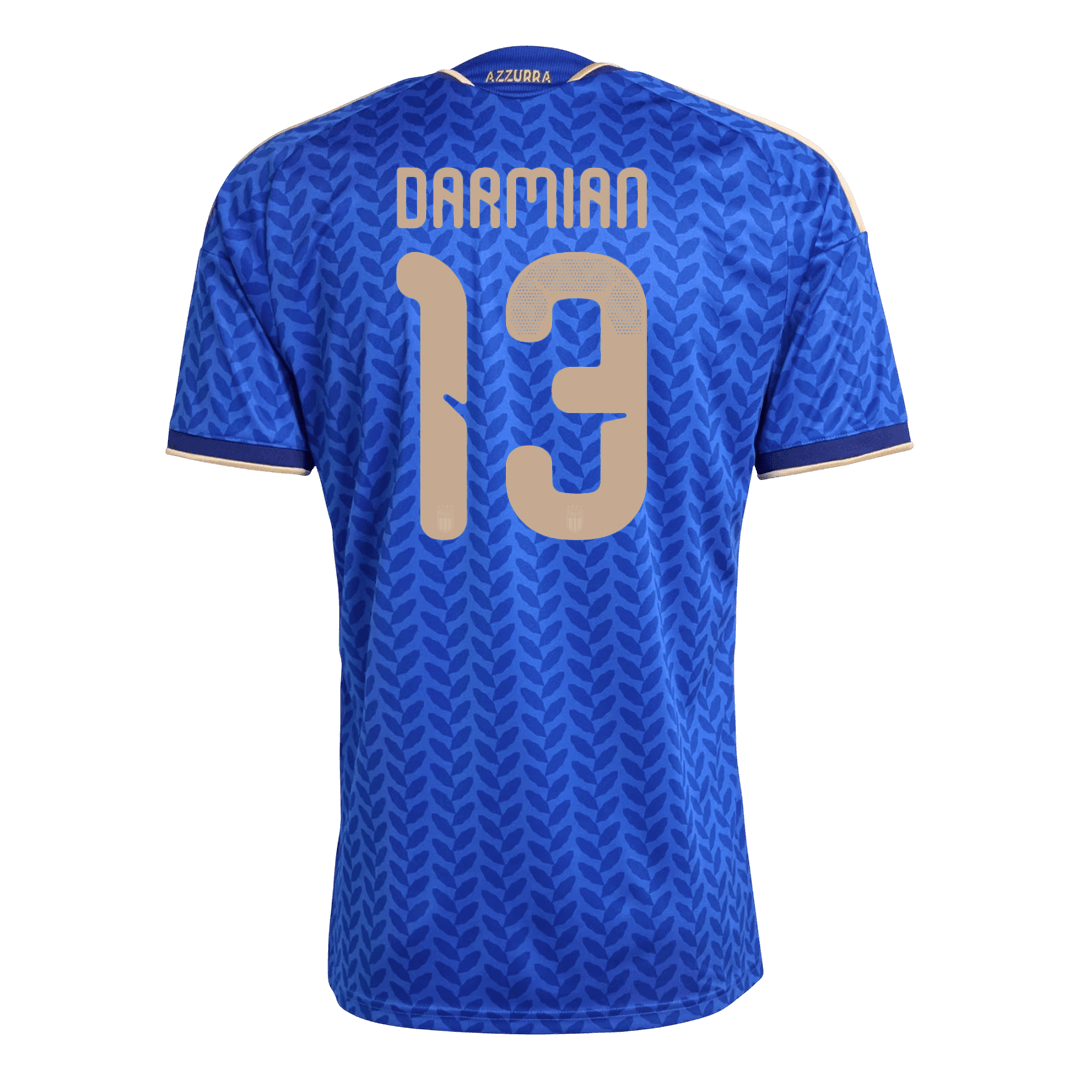 Męska Koszulka Domowa Italy DARMIAN #13 World Cup 2026