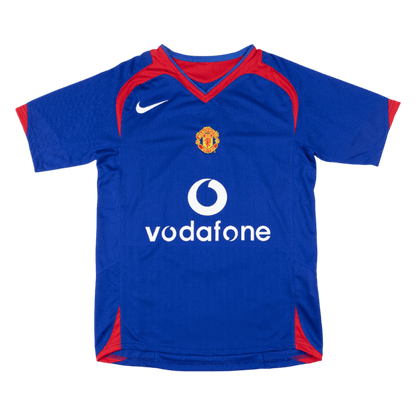 Męska Koszulka Retro Wyjazdowa Manchester United 2005/06