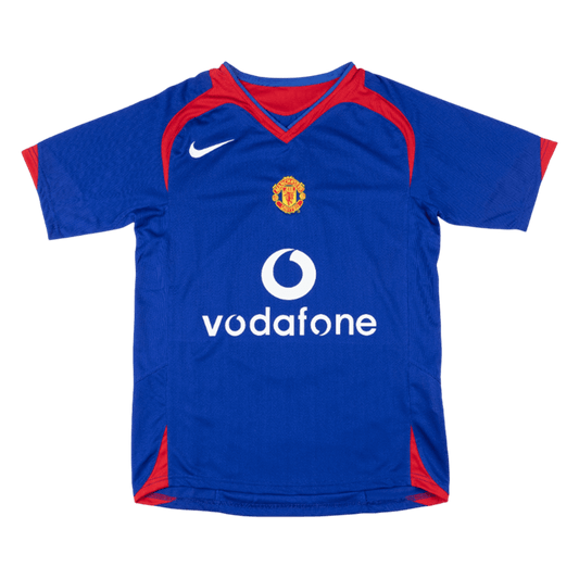 Męska Koszulka Retro Wyjazdowa Manchester United 2005/06