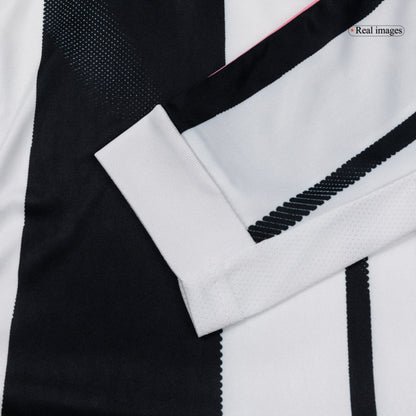 Męska Koszulka Domowa Juventus 2025/26 z Długim Rękawem