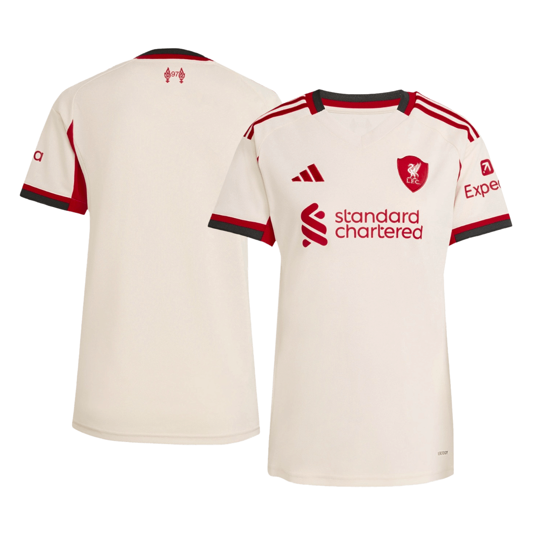 Damska Koszulka Wyjazdowa Liverpool 2025/26