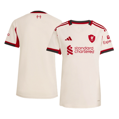 Damska Koszulka Wyjazdowa Liverpool 2025/26