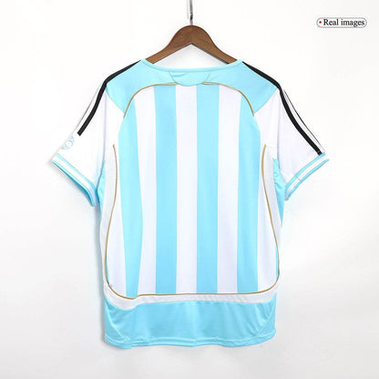 Męska Koszulka Retro Domowa Argentina 2006 - Topowe Koszulki Pilkarskie Sklep Internetowy