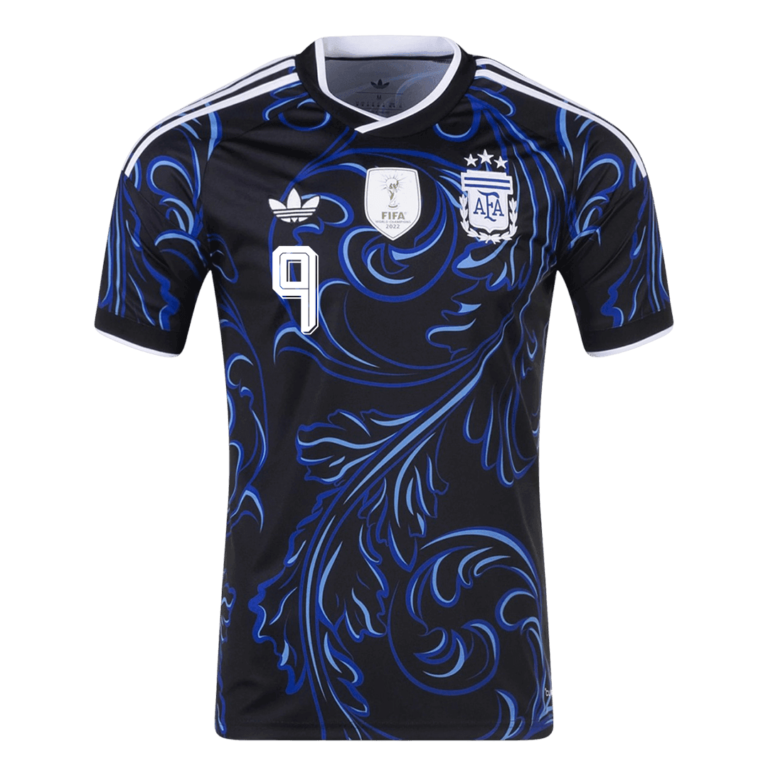 Męska koszulka Argentyny wyjazdowa J. ÁLVAREZ #9 - Mundial 2026