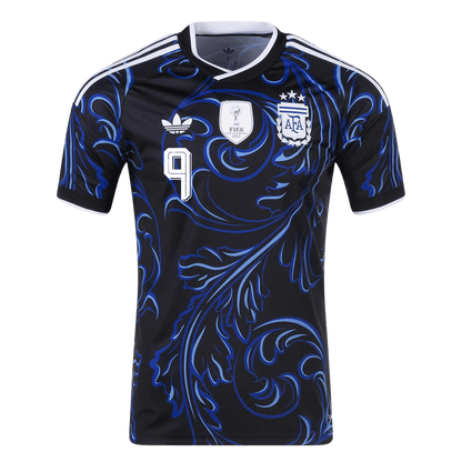 Męska koszulka Argentyny wyjazdowa J. ÁLVAREZ #9 - Mundial 2026