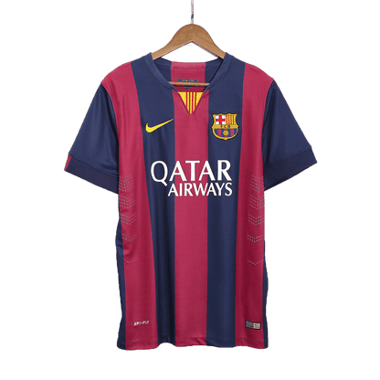Męska Koszulka Retro NEYMAR JR #11 Barcelona Domowa 2014/15 - Topowe Koszulki Pilkarskie Sklep Internetowy