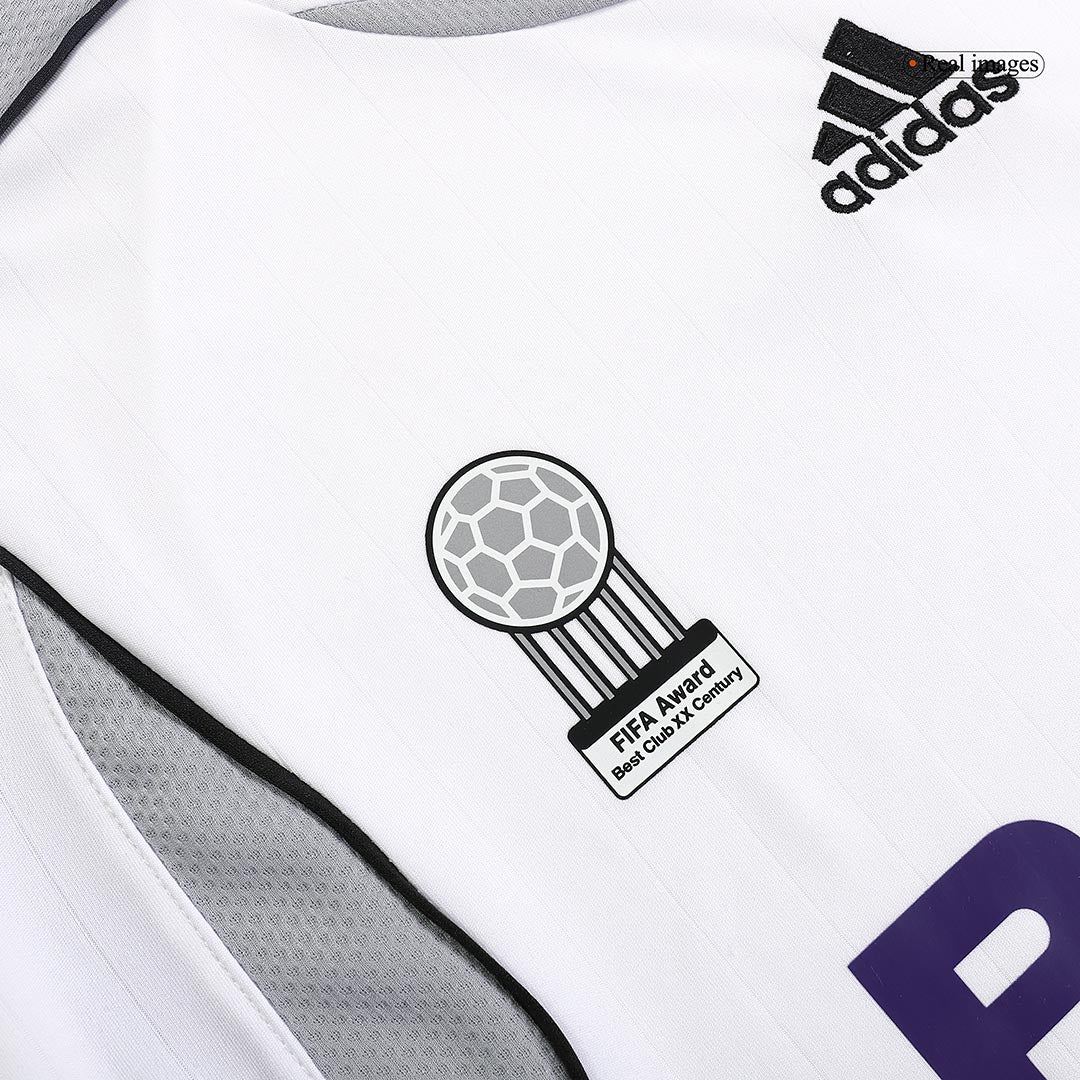 Męska Koszulka Retro Domowa Real Madrid 2006/07