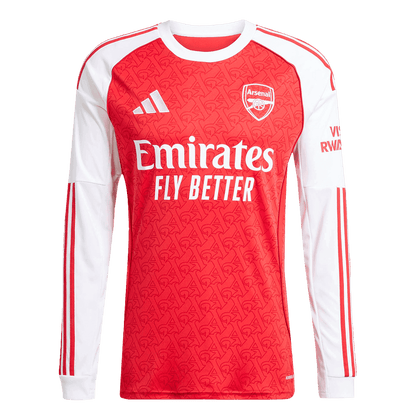 Męska Koszulka Domowa Arsenal Długi Rękaw 2025/26 - Topowe Koszulki Pilkarskie Sklep Internetowy
