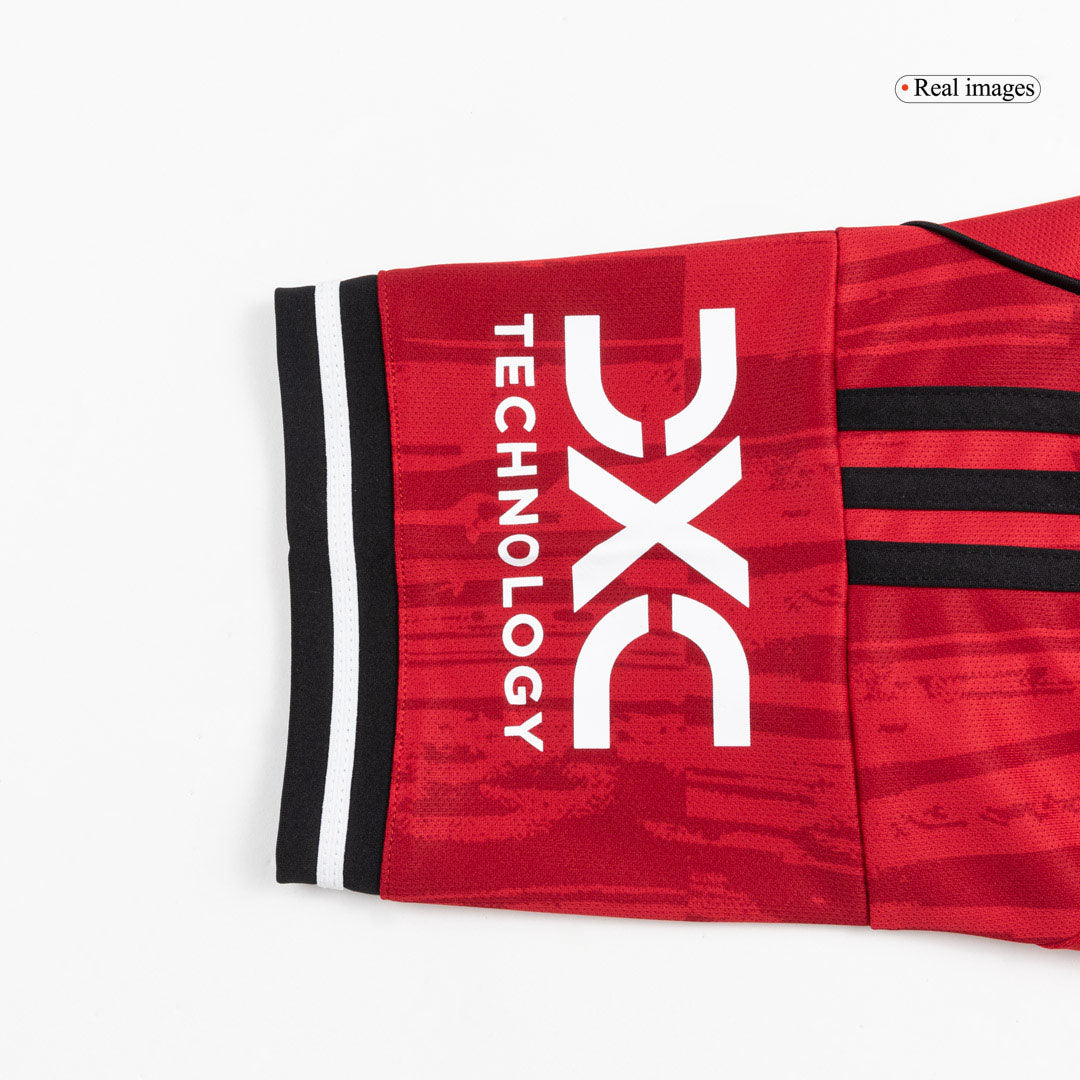 Męski Zestaw Domowy Manchester United (Koszulka+Spodenki) 2025/26