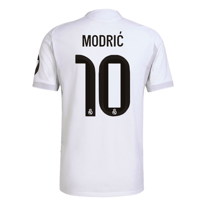 Męska Koszulka Domowa Real Madryt MODRIĆ #10 Wersja Piłkarska 2025/26 - Slim Fit - Topowe Koszulki Pilkarskie Sklep Internetowy