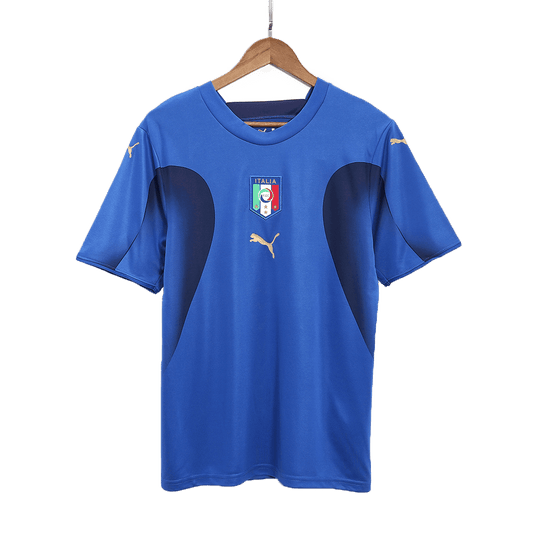 Męska Koszulka Retro Domowa Italy 2006 - Topowe Koszulki Pilkarskie Sklep Internetowy