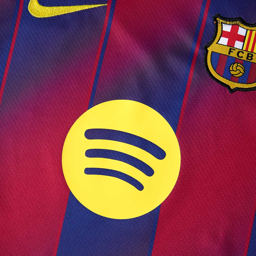 Dziecięcy Zestaw Domowa Barcelona (Koszulka + Spodenki + Skarpety) 2025/26 [PREMIUM]