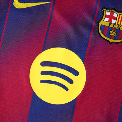 Dziecięcy Zestaw Domowa Barcelona (Koszulka + Spodenki + Skarpety) 2025/26 [PREMIUM]