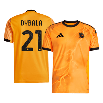 Męska Koszulka Wyjazdowa Roma DYBALA #21 2025/26