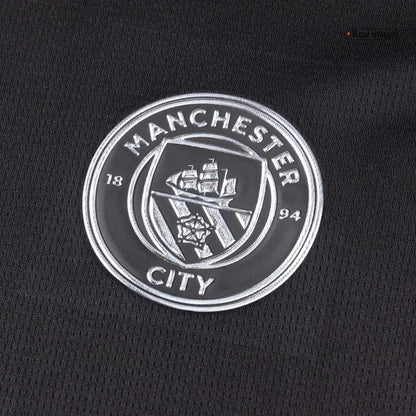 Męski Zestaw Wyjazdowa Manchester City (Koszulka + Spodenki + Skarpety) 2025/26