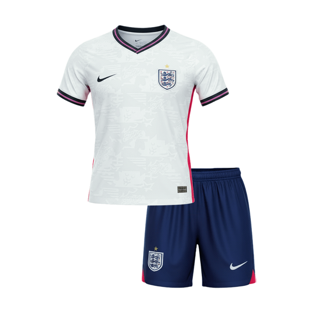 Dziecięcy Zestaw Domowa England (Koszulka+Spodenki) World Cup 2026