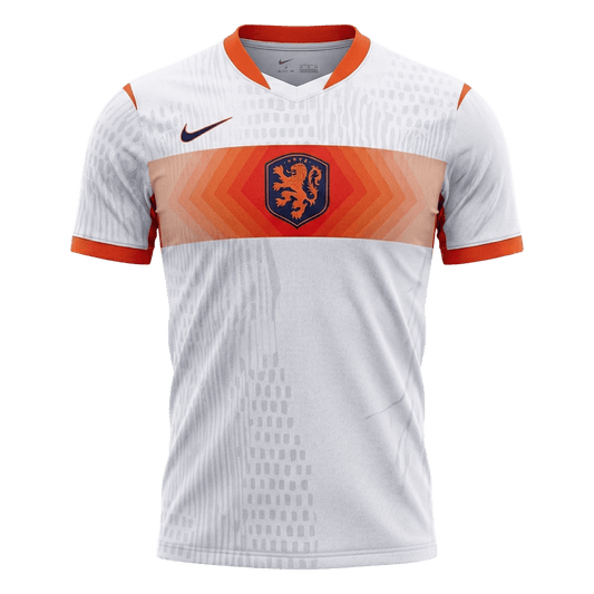 Męska koszulka Holandii wyjazdowa wersja zawodnicza – Mundial 2026