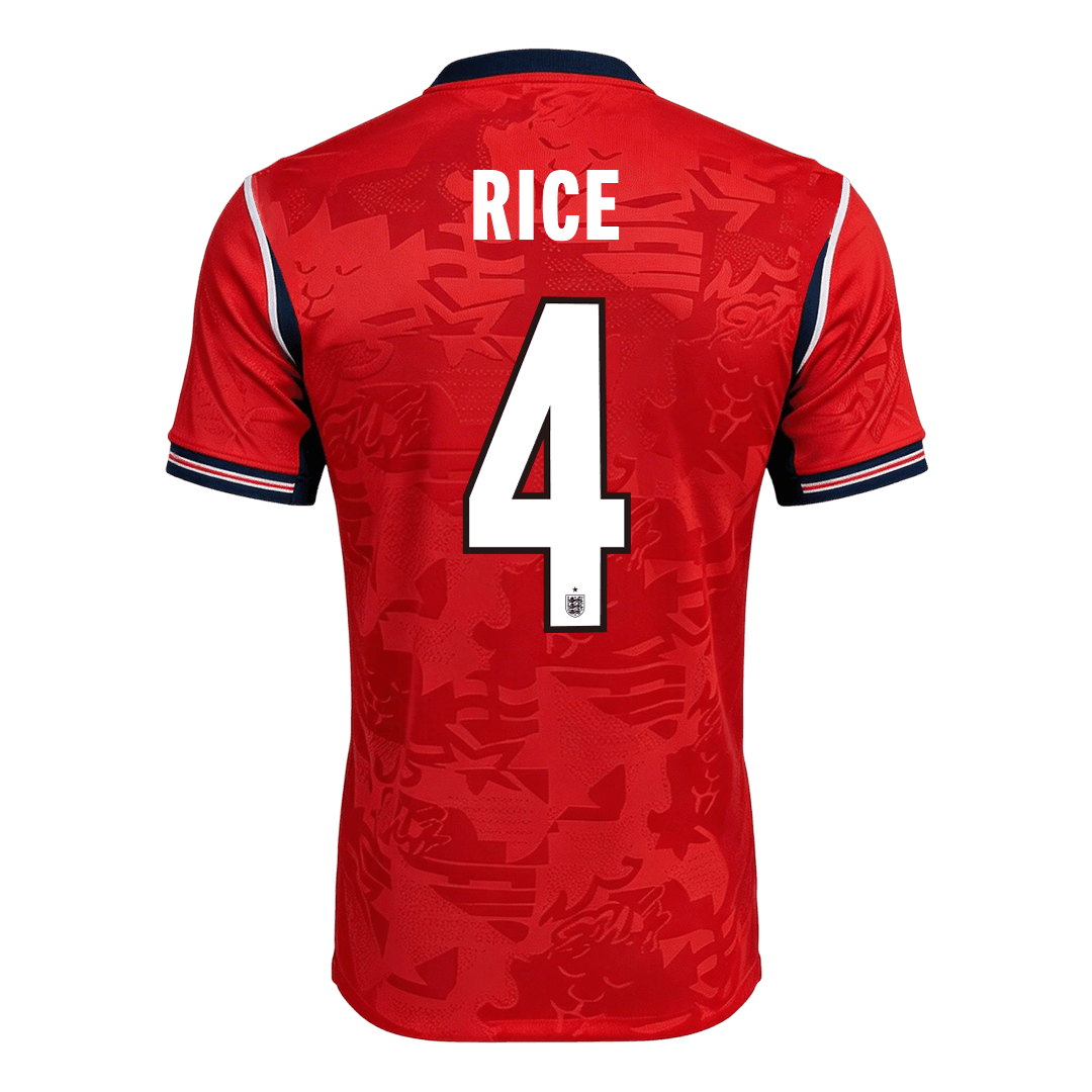Męska koszulka Anglii wyjazdowa RICE #4 – Mundial 2026