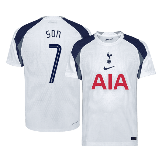 Męska Koszulka Domowa Tottenham Hotspur SON #7 Wersja Piłkarska 2025/26 - UCL - Slim Fit - Topowe Koszulki Pilkarskie Sklep Internetowy