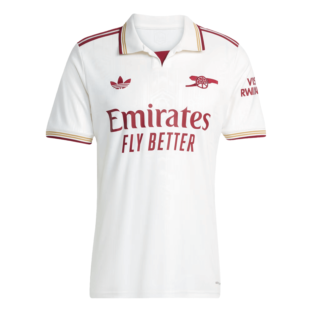 Męska Koszulka Trzecia Wyjazdowa Arsenal HAVERTZ #29 2025/26