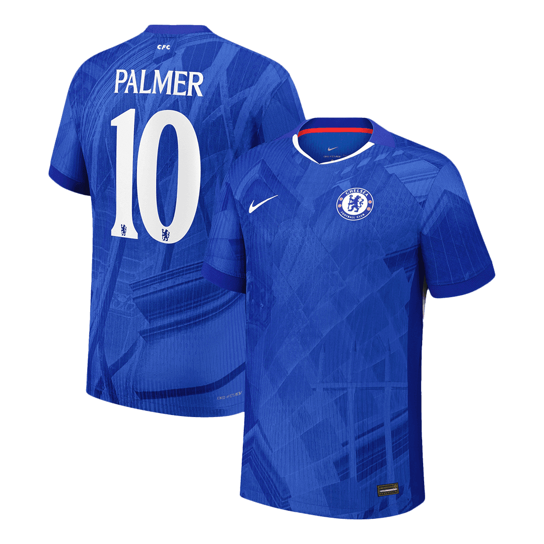 Męska Koszulka Domowa Chelsea PALMER #10 Wersja Piłkarska 2025/26 - UCL - Slim Fit - Topowe Koszulki Pilkarskie Sklep Internetowy