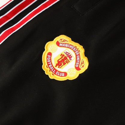 Męski Zestaw Treningowy Manchester United 2025/26 (Kurtka+Spodnie)