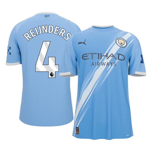 Męska Koszulka Domowa Manchester City REIJNDERS #4 2025/26 [PREMIUM]